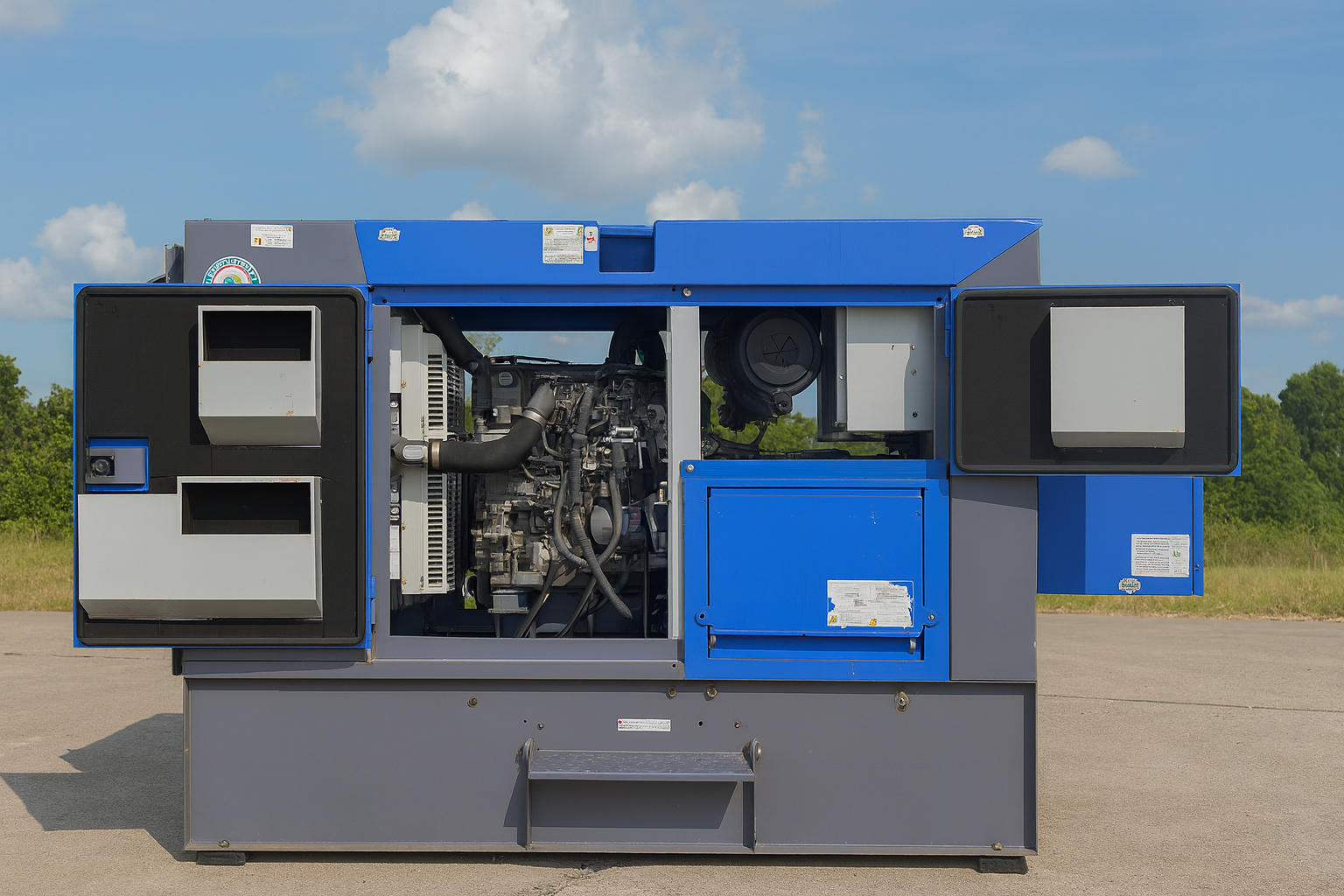 MÁY PHÁT ĐIỆN DENYO 60KVA 1 MÁY PHÁT ĐIỆN DENYO 60KVA