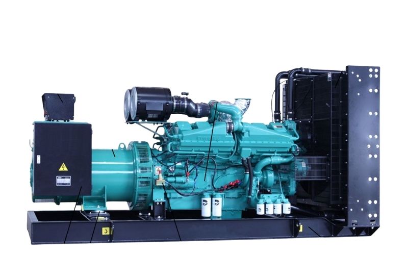 Động cơ máy phát điện thường có đa dạng kích thước, phù hợp với công suất của từng mẫu máy