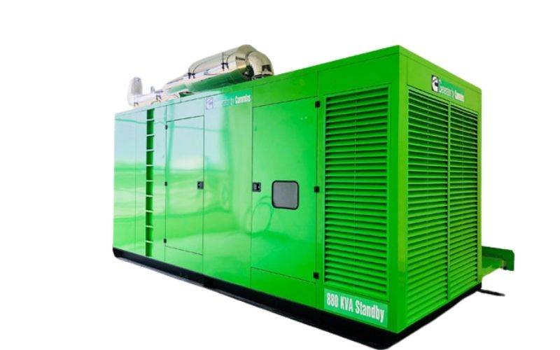 Dòng máy phát điện công nghiệp với khả năng chống ồn thường được sử dụng tại các event, văn phòng