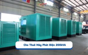 Cho Thuê Máy Phát Điện 200kVA Giá Tốt, Chuyên Tải Nặng